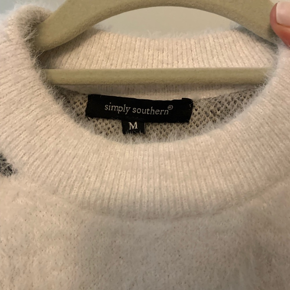 Simply Southern Leopard print sweater